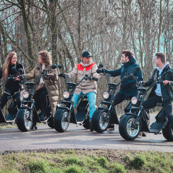 Op pad met familie, collega's of vrienden